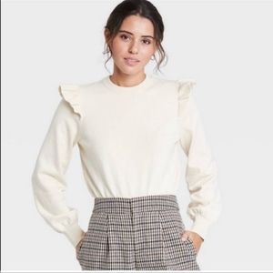 NWT WHO WHAT WEAR SWEATER
